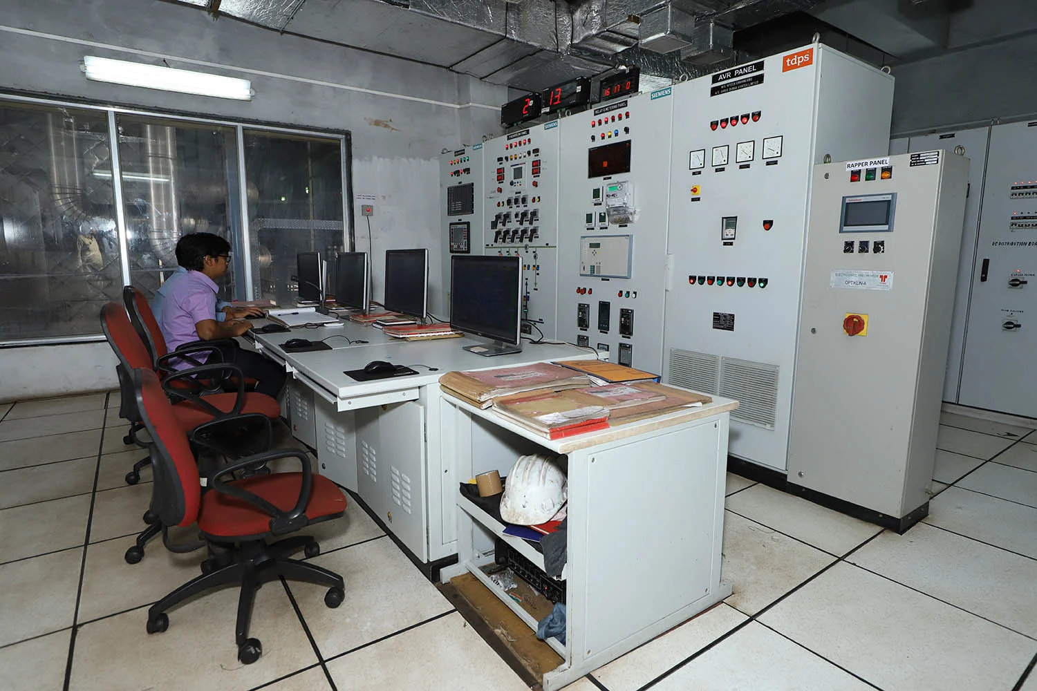 Control Room for Power Plant